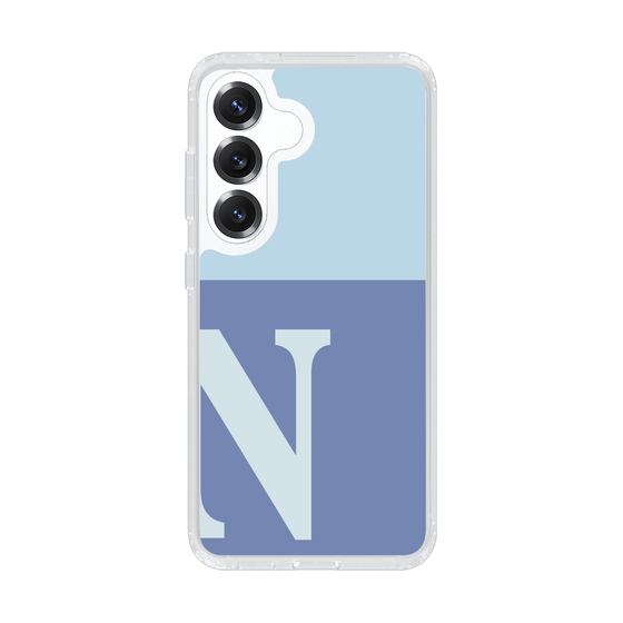 Slim Protection Case［ Original - initial two tone - N blue ］