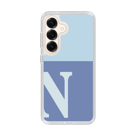 Slim Protection Case［ Original - initial two tone - N blue ］