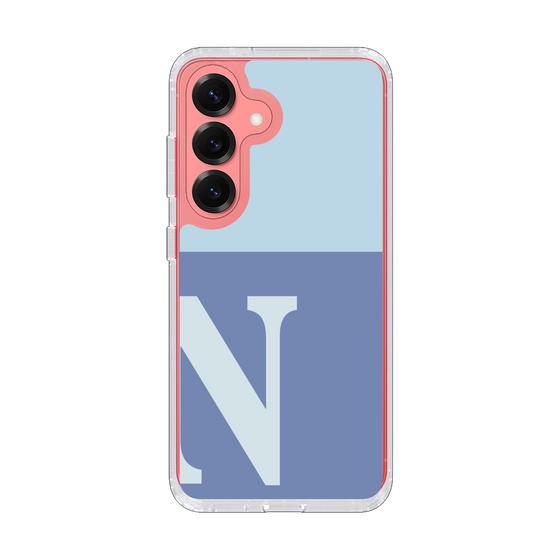 Slim Protection Case［ Original - initial two tone - N blue ］