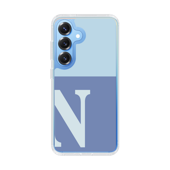 Slim Protection Case［ Original - initial two tone - N blue ］