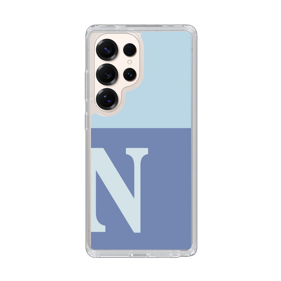 Slim Protection Case［ Original - initial two tone - N blue ］