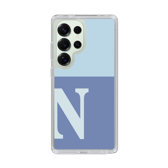 Slim Protection Case［ Original - initial two tone - N blue ］