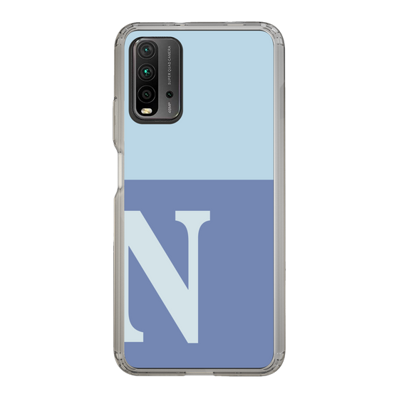 Slim Protection Case［ Original - initial two tone - N blue ］