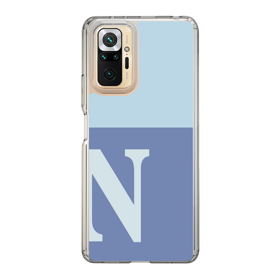 Slim Protection Case［ Original - initial two tone - N blue ］