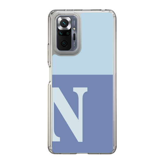 Slim Protection Case［ Original - initial two tone - N blue ］