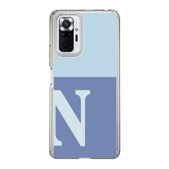 Slim Protection Case［ Original - initial two tone - N blue ］