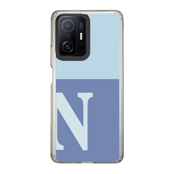 Slim Protection Case［ Original - initial two tone - N blue ］