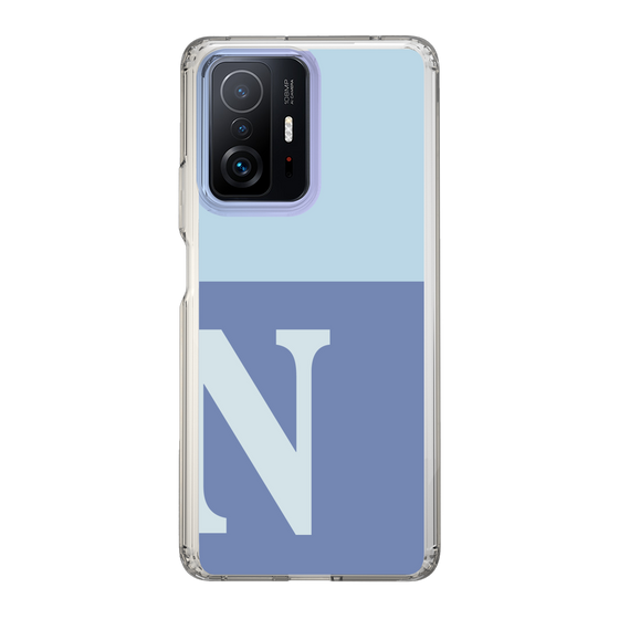 Slim Protection Case［ Original - initial two tone - N blue ］