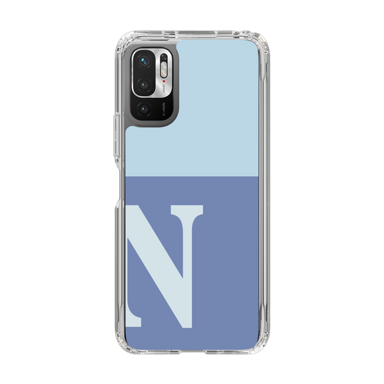 Slim Protection Case［ Original - initial two tone - N blue ］