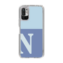 Slim Protection Case［ Original - initial two tone - N blue ］