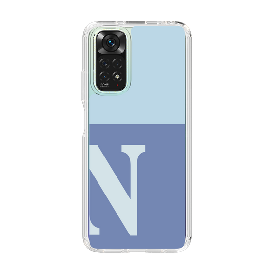 Slim Protection Case［ Original - initial two tone - N blue ］