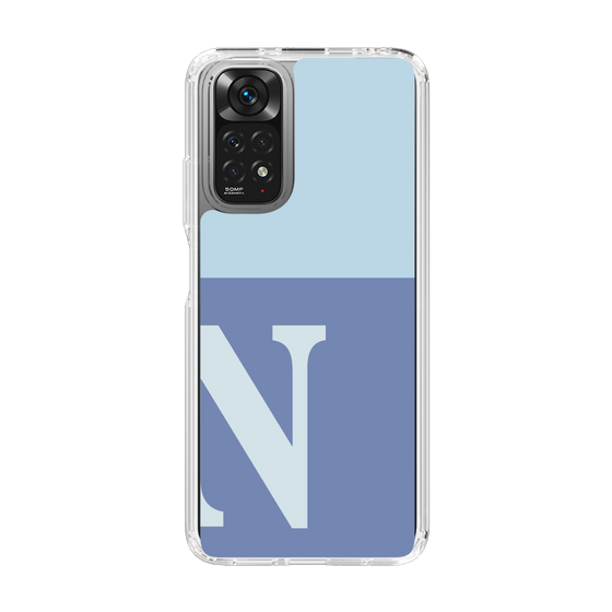 Slim Protection Case［ Original - initial two tone - N blue ］