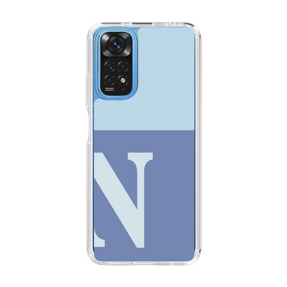 Slim Protection Case［ Original - initial two tone - N blue ］