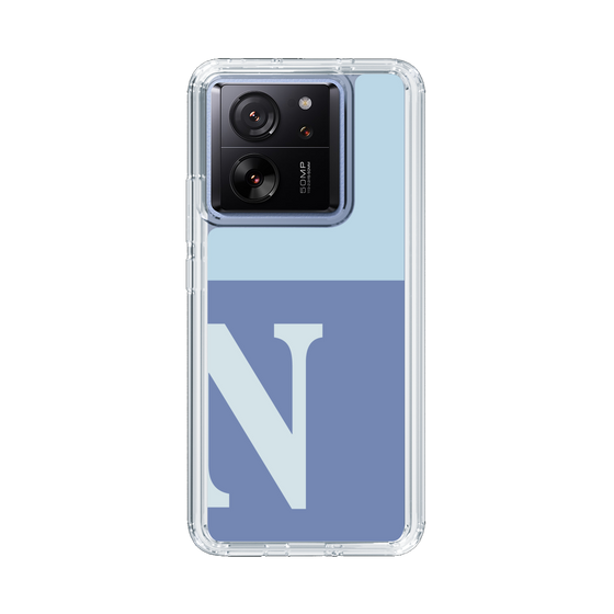 Slim Protection Case［ Original - initial two tone - N blue ］