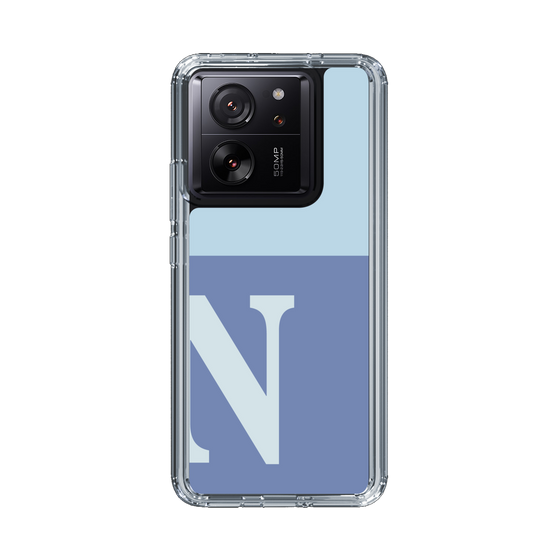 Slim Protection Case［ Original - initial two tone - N blue ］