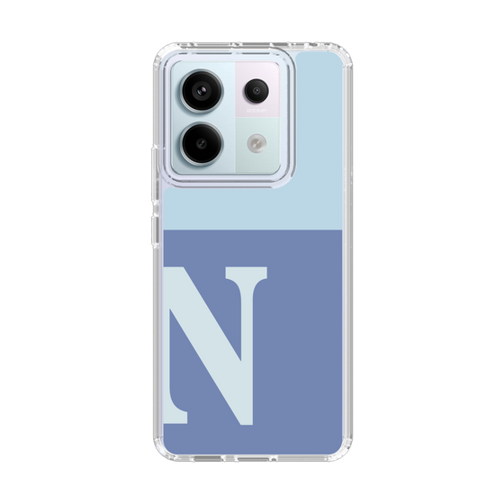Slim Protection Case［ Original - initial two tone - N blue ］