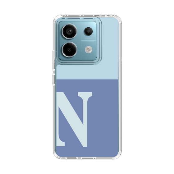 Slim Protection Case［ Original - initial two tone - N blue ］