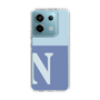 Slim Protection Case［ Original - initial two tone - N blue ］