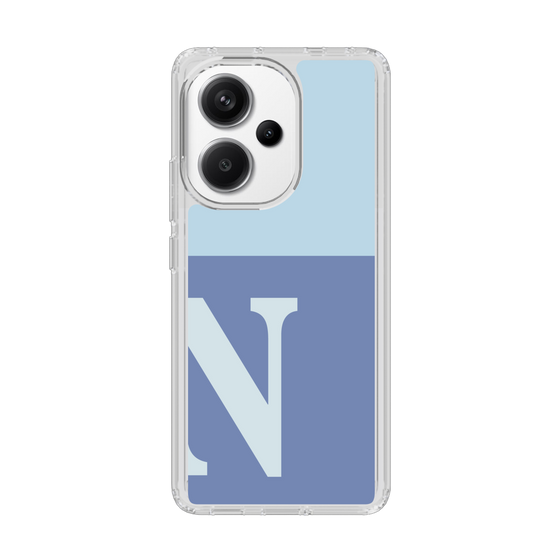 Slim Protection Case［ Original - initial two tone - N blue ］
