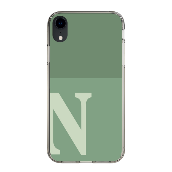 Slim Protection Case［ Original - initial two tone - N green ］