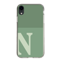 Slim Protection Case［ Original - initial two tone - N green ］