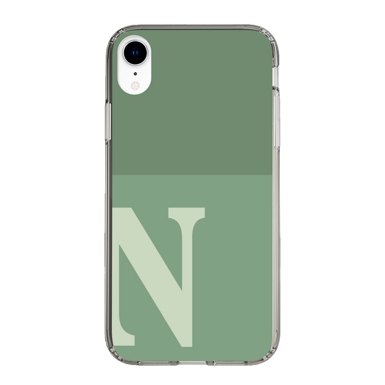 Slim Protection Case［ Original - initial two tone - N green ］