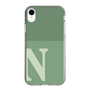 Slim Protection Case［ Original - initial two tone - N green ］