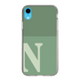 Slim Protection Case［ Original - initial two tone - N green ］