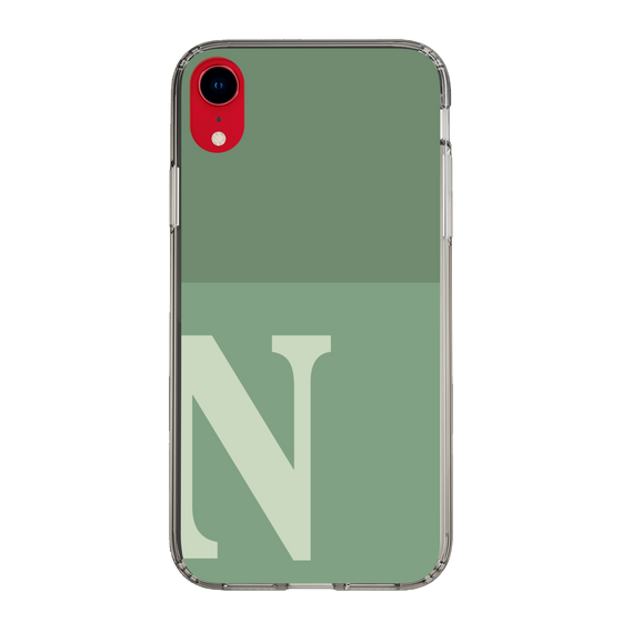 Slim Protection Case［ Original - initial two tone - N green ］