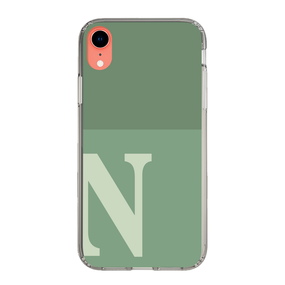 Slim Protection Case［ Original - initial two tone - N green ］