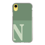 Slim Protection Case［ Original - initial two tone - N green ］