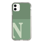 Slim Protection Case［ Original - initial two tone - N green ］