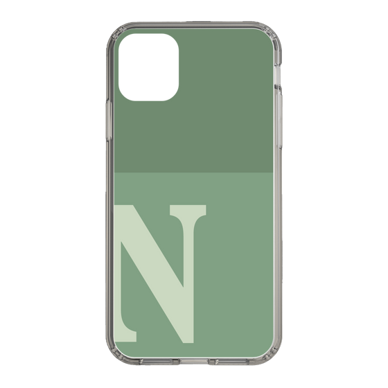 Slim Protection Case［ Original - initial two tone - N green ］