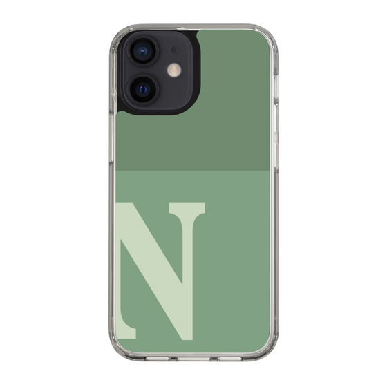 Slim Protection Case［ Original - initial two tone - N green ］