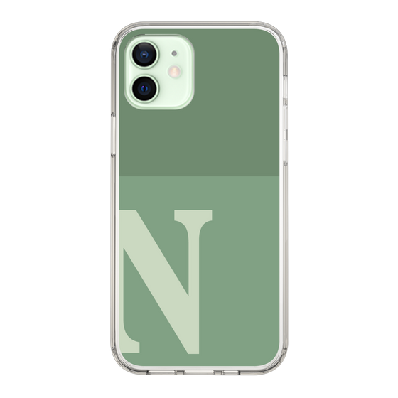 Slim Protection Case［ Original - initial two tone - N green ］