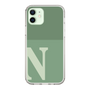 Slim Protection Case［ Original - initial two tone - N green ］