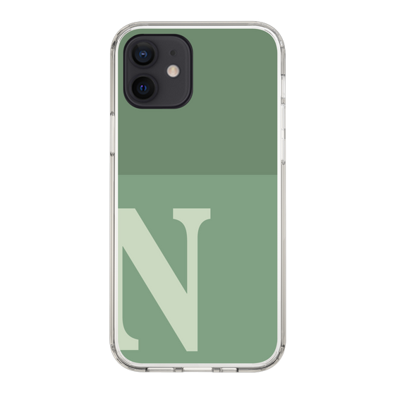 Slim Protection Case［ Original - initial two tone - N green ］