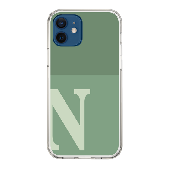 Slim Protection Case［ Original - initial two tone - N green ］
