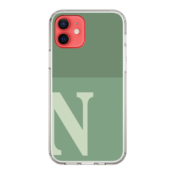 Slim Protection Case［ Original - initial two tone - N green ］