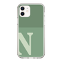 Slim Protection Case［ Original - initial two tone - N green ］
