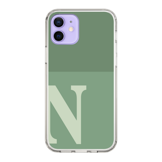 Slim Protection Case［ Original - initial two tone - N green ］