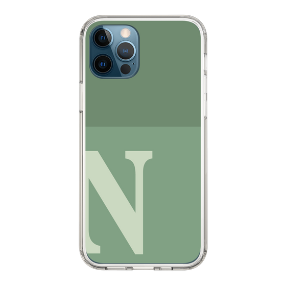 Slim Protection Case［ Original - initial two tone - N green ］