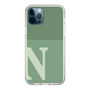 Slim Protection Case［ Original - initial two tone - N green ］