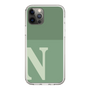 Slim Protection Case［ Original - initial two tone - N green ］