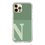 Slim Protection Case［ Original - initial two tone - N green ］