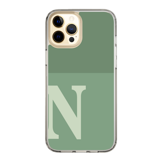 Slim Protection Case［ Original - initial two tone - N green ］