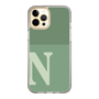 Slim Protection Case［ Original - initial two tone - N green ］