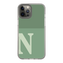 Slim Protection Case［ Original - initial two tone - N green ］