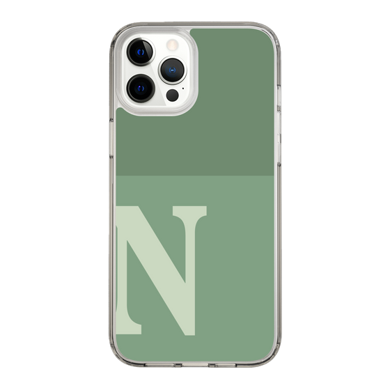 Slim Protection Case［ Original - initial two tone - N green ］