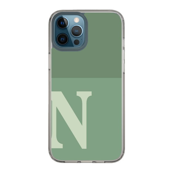 Slim Protection Case［ Original - initial two tone - N green ］